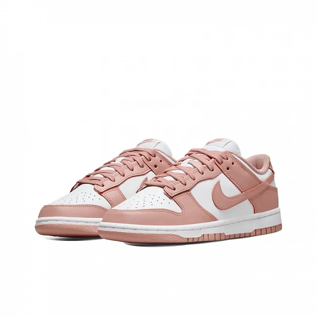 картинка Nike Dunk Low WMNS "Rose Whisper" магазин Одежда+ являющийся официальным дистрибьютором в России 