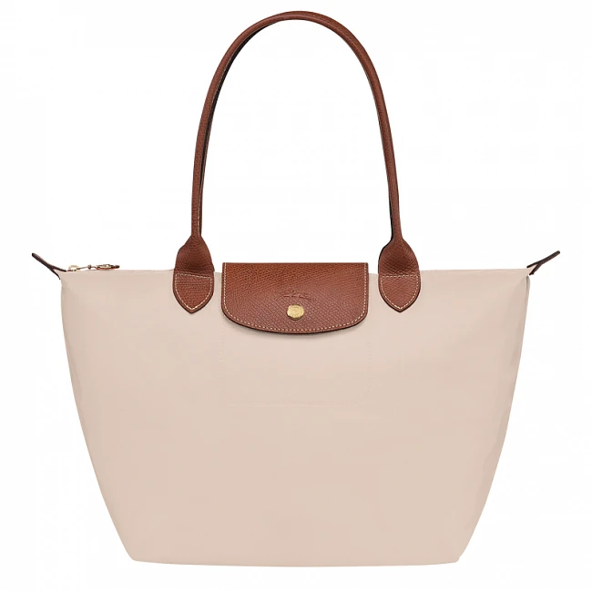 картинка Longchamp Le Pliage Original M Tote bag Paper - Recycled canvas магазин Одежда+ являющийся официальным дистрибьютором в России 