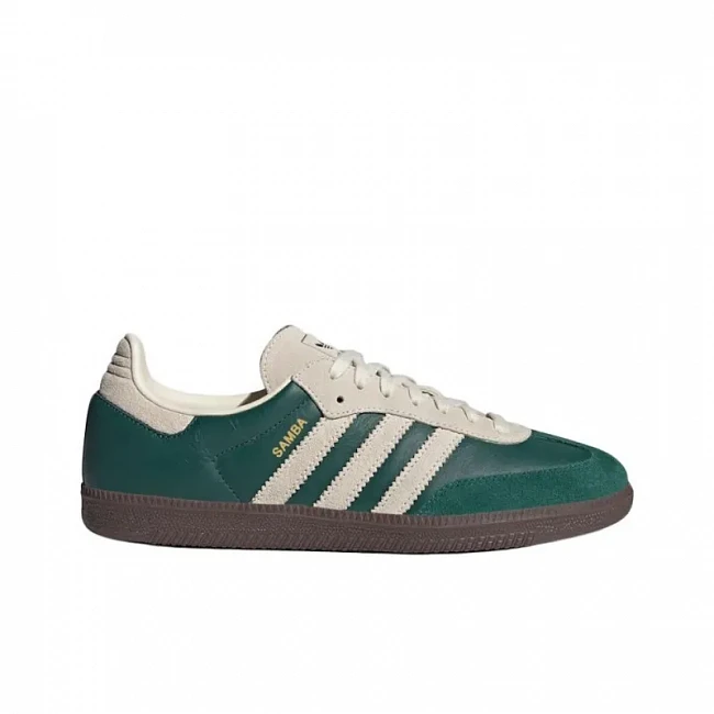 картинка Adidas Samba Collegiate Green Cream магазин Одежда+ являющийся официальным дистрибьютором в России 