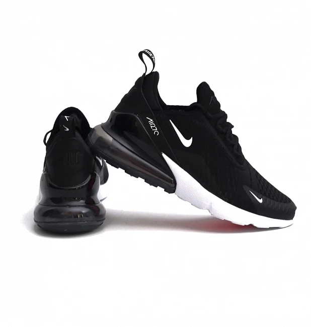 картинка Nike Air Max 270 Black Anthracite Solar Red White магазин Одежда+ являющийся официальным дистрибьютором в России 