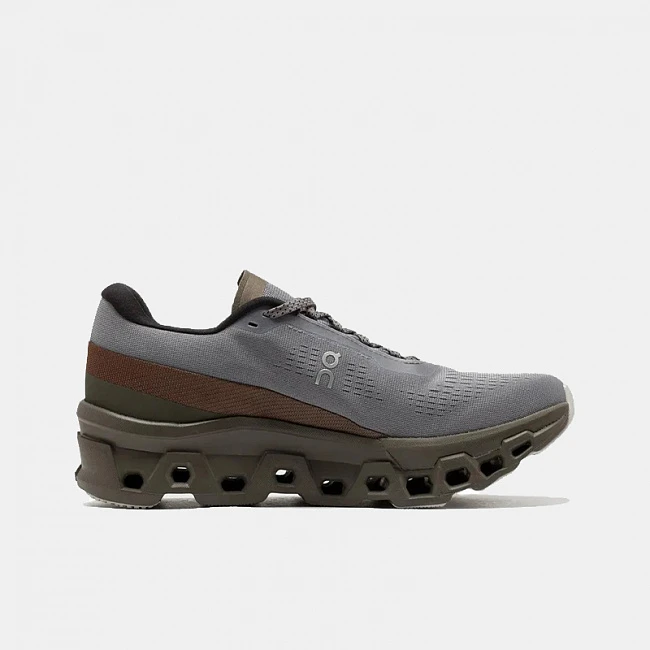 On x PLEASURES x The Loop Cloudmonster 2 Mist / Olive