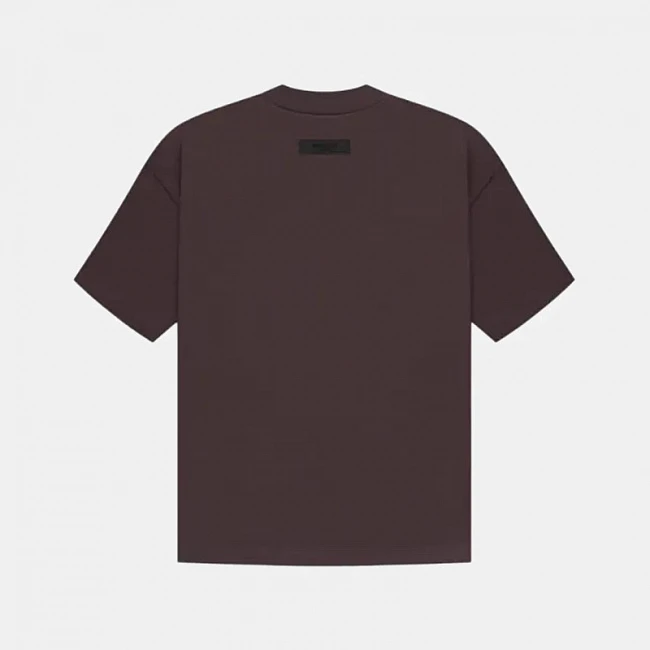 картинка Футболка Fear of God Essentials Plum Purple магазин Одежда+ являющийся официальным дистрибьютором в России 