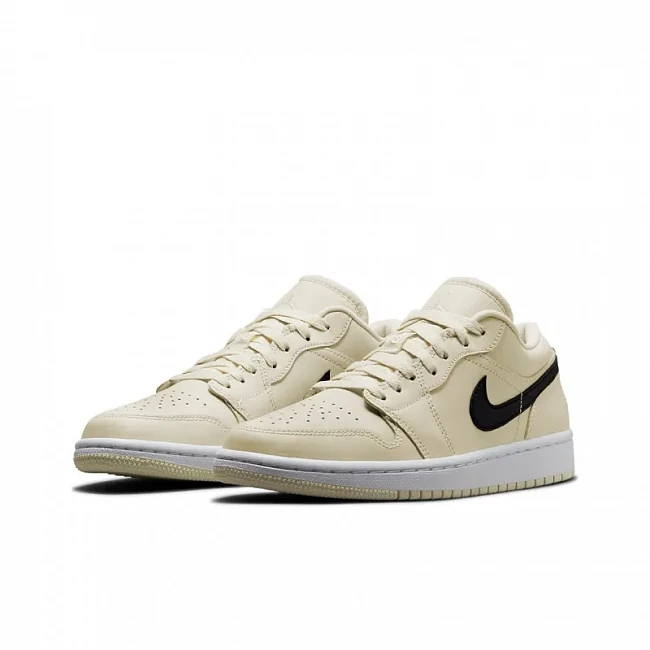 картинка Nike Air Jordan 1 Low WMNS "Coconut Milk" магазин Одежда+ являющийся официальным дистрибьютором в России 