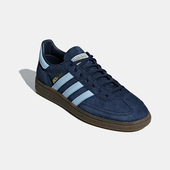 картинка Adidas Handball Spezial "Collegiate Navy / Clear Sky" магазин Одежда+ являющийся официальным дистрибьютором в России 
