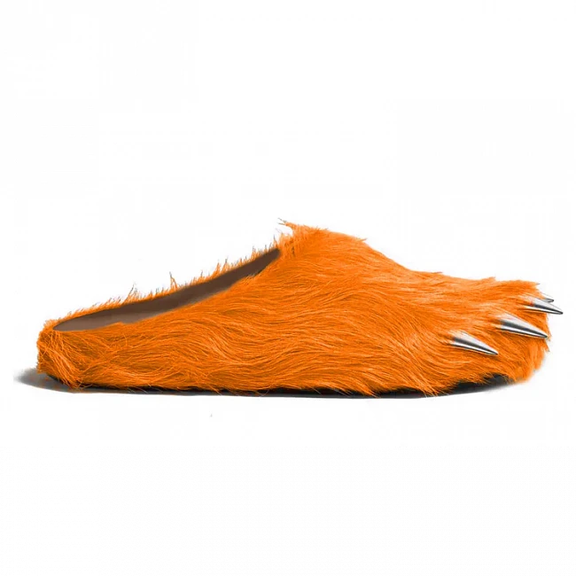 картинка Bravest Studio Glorange Bear Claw Mules магазин Одежда+ являющийся официальным дистрибьютором в России 