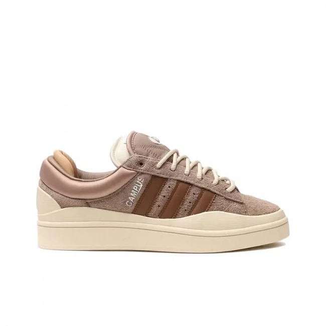картинка Adidas Bad Bunny x Campus Light Chalky Brown магазин Одежда+ являющийся официальным дистрибьютором в России 