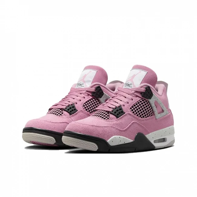 картинка Nike Air Jordan 4 Retro Orchid магазин Одежда+ являющийся официальным дистрибьютором в России 