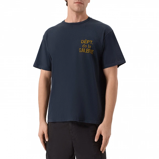 Gallery Dept. French Tee Black / Yellow