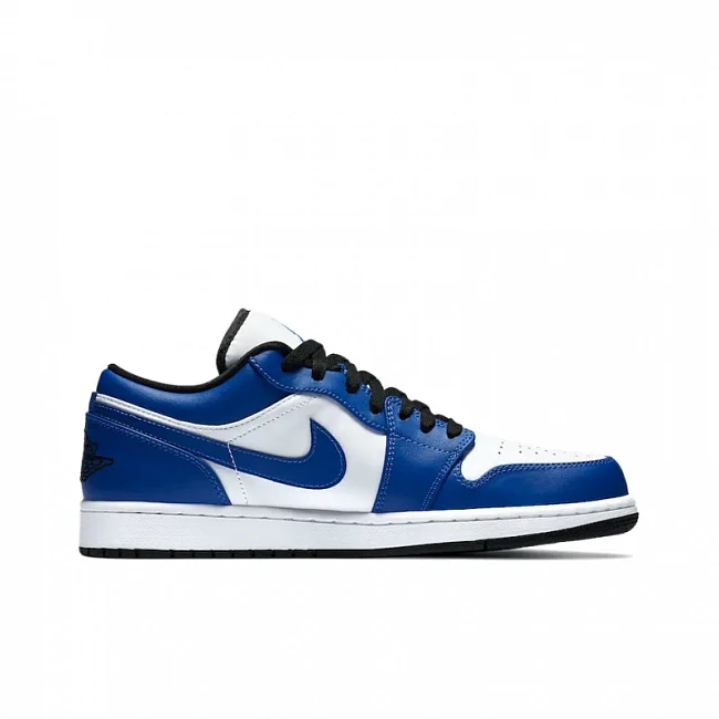 картинка Nike Air Jordan 1 Low "Game Royal" магазин Одежда+ являющийся официальным дистрибьютором в России 