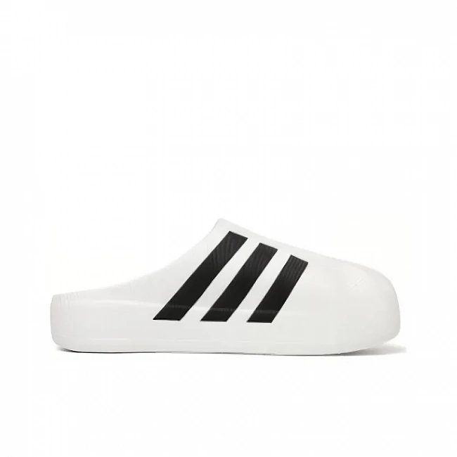 картинка Adidas Superstar Mule White Black магазин Одежда+ являющийся официальным дистрибьютором в России 