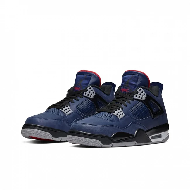 картинка Nike Air Jordan 4 Retro Winterized Loyal Blue магазин Одежда+ являющийся официальным дистрибьютором в России 