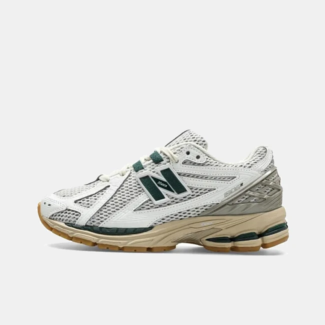 картинка New Balance 1906R "White Green Cream" магазин Одежда+ являющийся официальным дистрибьютором в России 