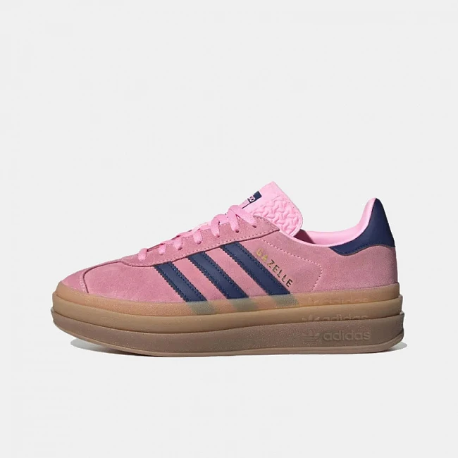 картинка Adidas Gazelle Bold "Pink Glow" магазин Одежда+ являющийся официальным дистрибьютором в России 