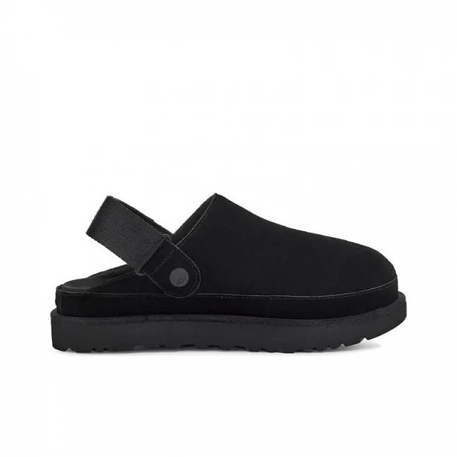картинка UGG Goldenstar Clog Black магазин Одежда+ являющийся официальным дистрибьютором в России 
