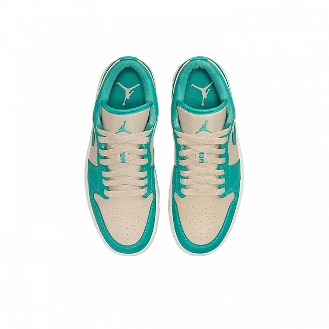 картинка Nike Air Jordan 1 Low "Tropical Teal" магазин Одежда+ являющийся официальным дистрибьютором в России 
