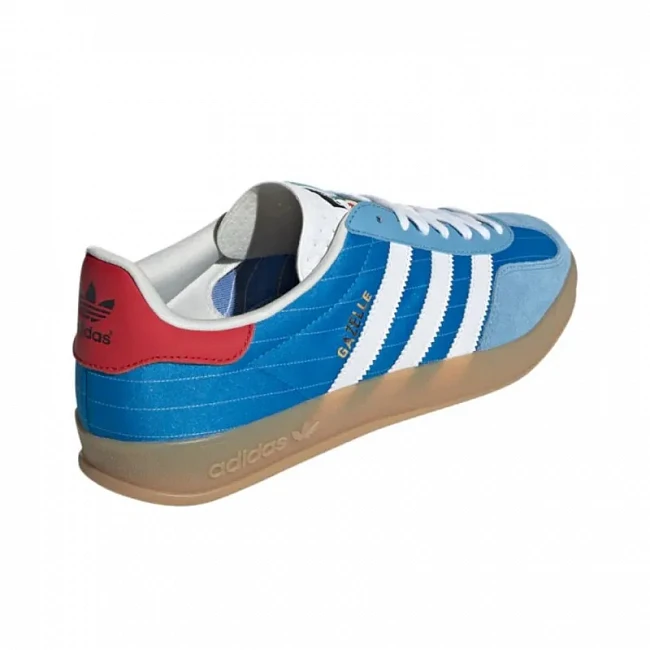 картинка Adidas Gazelle Olympic Pack Blue магазин Одежда+ являющийся официальным дистрибьютором в России 