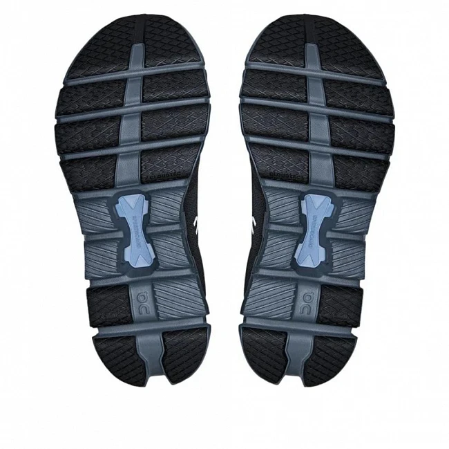 картинка ON Running Cloud X 4 Black Chambray магазин Одежда+ являющийся официальным дистрибьютором в России 