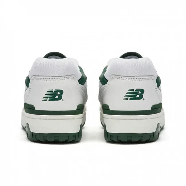 картинка New Balance 550 "White Green" магазин Одежда+ являющийся официальным дистрибьютором в России 