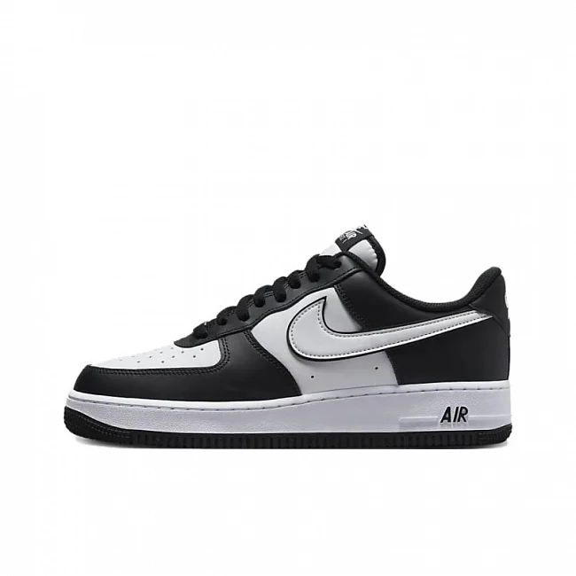 картинка Nike Air Force 1 Low '07 White Swoosh Panda магазин Одежда+ являющийся официальным дистрибьютором в России 