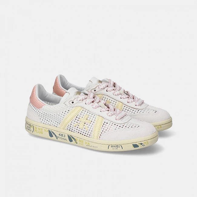 Premiata Bonnied 8039 White / Beige / Grey