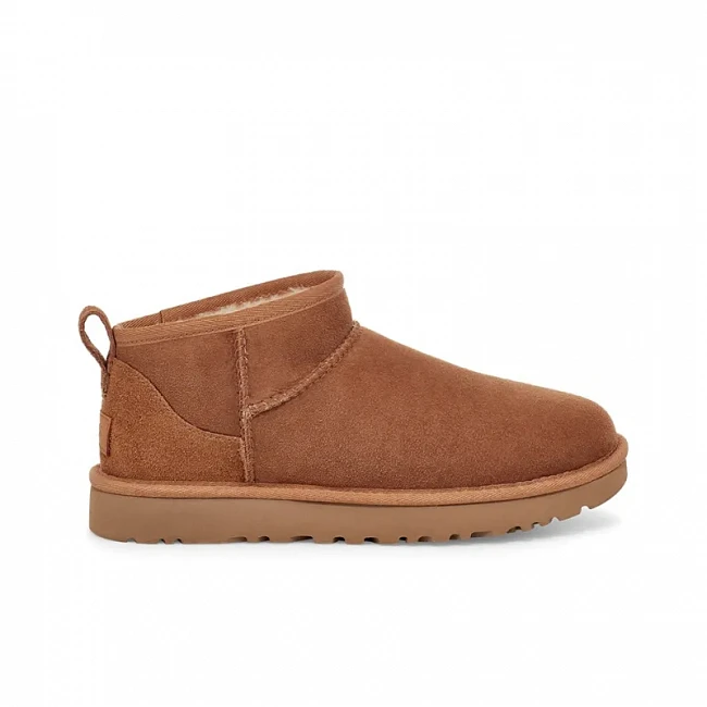 картинка UGG Classic Ultra Mini Chestnut магазин Одежда+ являющийся официальным дистрибьютором в России 