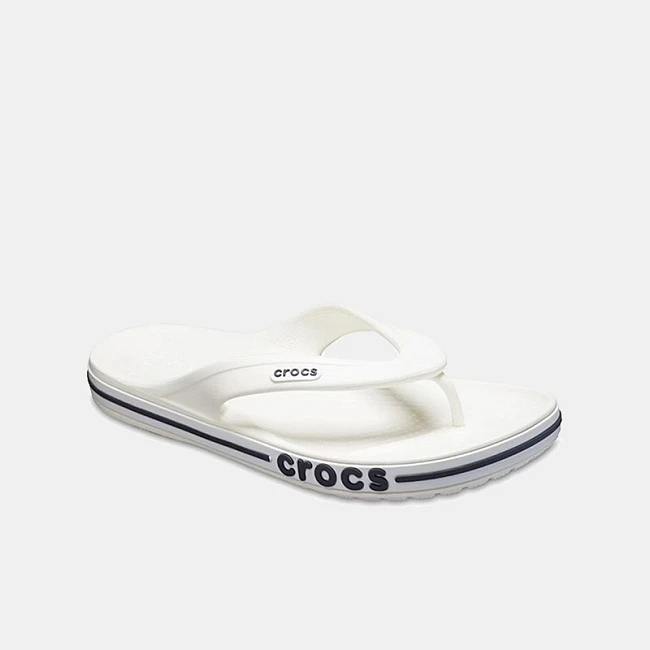 картинка Crocs Bayaband White Blue магазин Одежда+ являющийся официальным дистрибьютором в России 