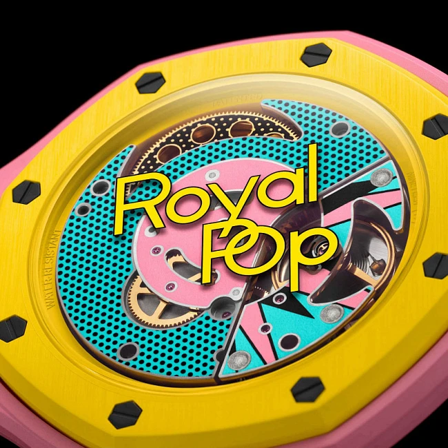 Swatch × Audemars Piguet Bioceramic Royal Pop OTG ROZ