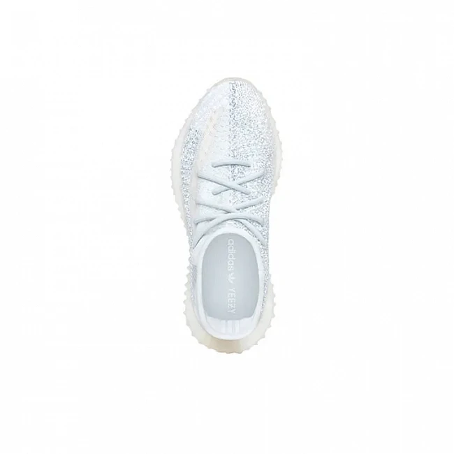 картинка Adidas Yeezy Boost 350 V2 "Cloud White" Reflective магазин Одежда+ являющийся официальным дистрибьютором в России 