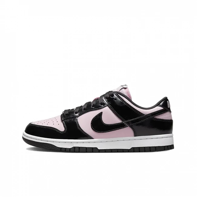 картинка Nike Dunk Low WMNS "Pink Foam Black" магазин Одежда+ являющийся официальным дистрибьютором в России 
