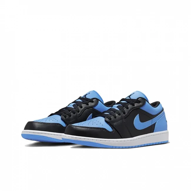 картинка Nike Air Jordan 1 Low "University Blue" магазин Одежда+ являющийся официальным дистрибьютором в России 