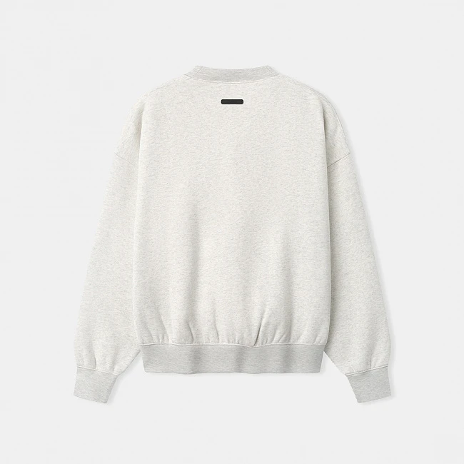 Fear of God Essentials Classic Crewneck Sweatshirt Oatmeal Heather