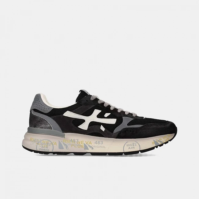 Premiata Mick 8119 Grey / Black / White