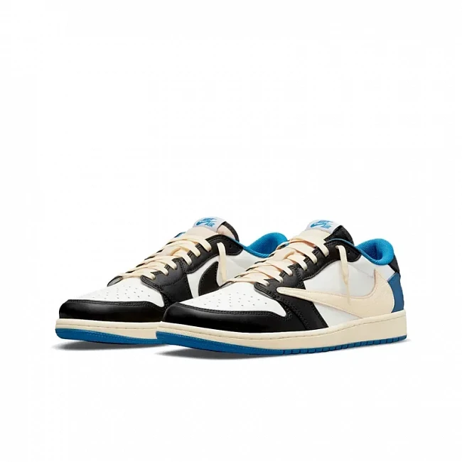 картинка Nike Air Jordan 1 Retro Low OG SP Fragment X Travis Scott магазин Одежда+ являющийся официальным дистрибьютором в России 