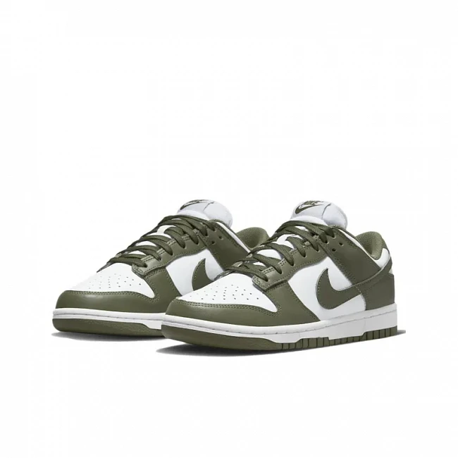 картинка Nike Dunk Low WMNS "Medium Olive" магазин Одежда+ являющийся официальным дистрибьютором в России 
