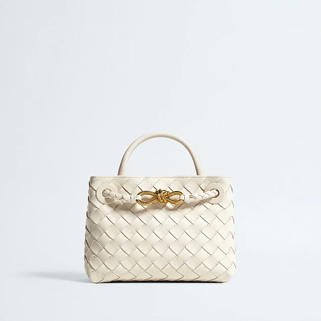Bottega Veneta Mini Andiamo Sea Salt