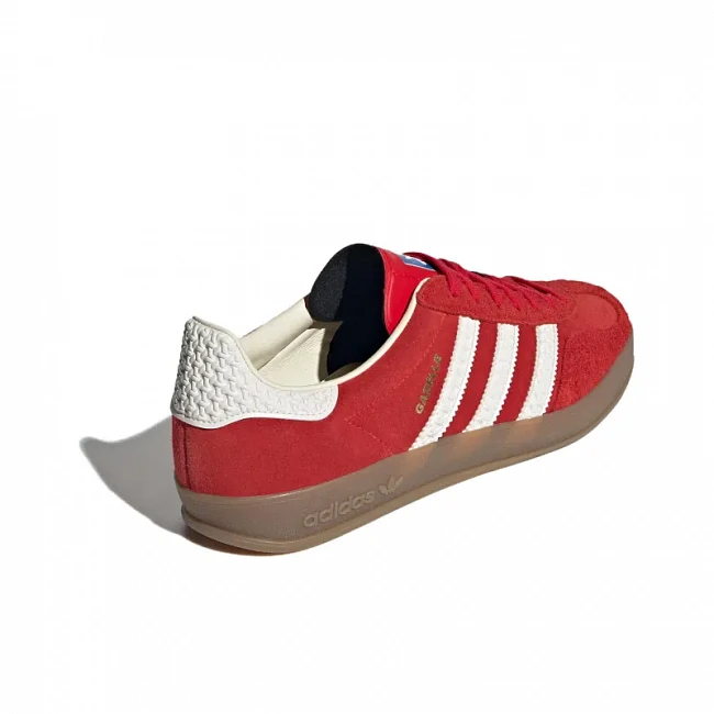картинка Adidas Gazelle Red Cloud White магазин Одежда+ являющийся официальным дистрибьютором в России 