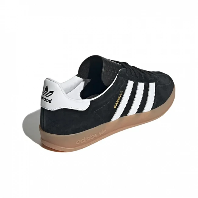 картинка Adidas Gazelle "Black White Gum" магазин Одежда+ являющийся официальным дистрибьютором в России 