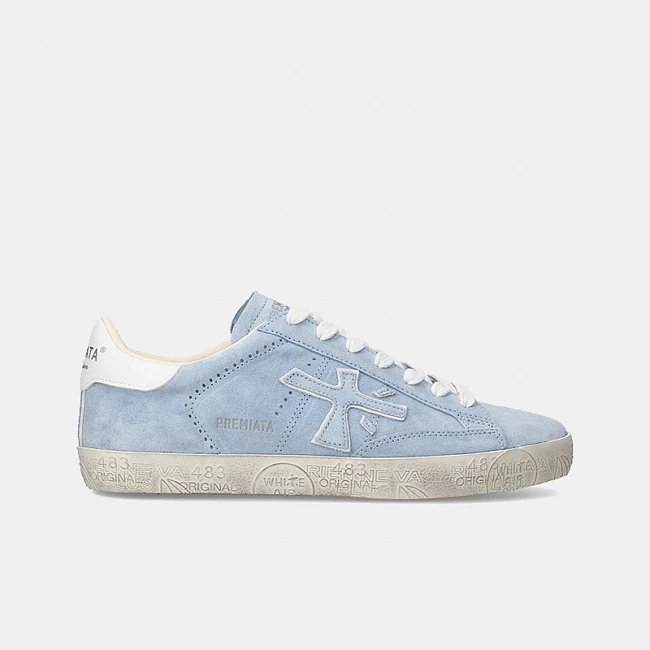 Premiata Stevend Light Blue / White