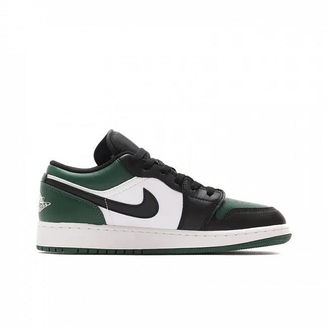 картинка Nike Air Jordan 1 Low GS "Green Toe" магазин Одежда+ являющийся официальным дистрибьютором в России 