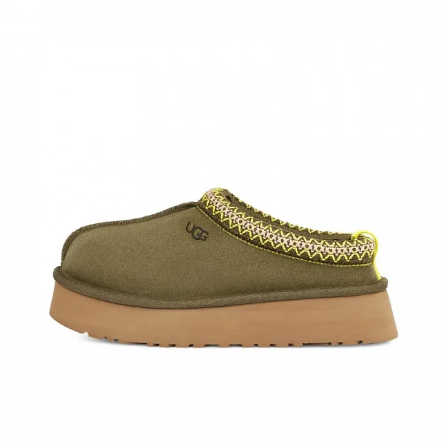 картинка UGG Tazz Slipper Burnt Olive магазин Одежда+ являющийся официальным дистрибьютором в России 