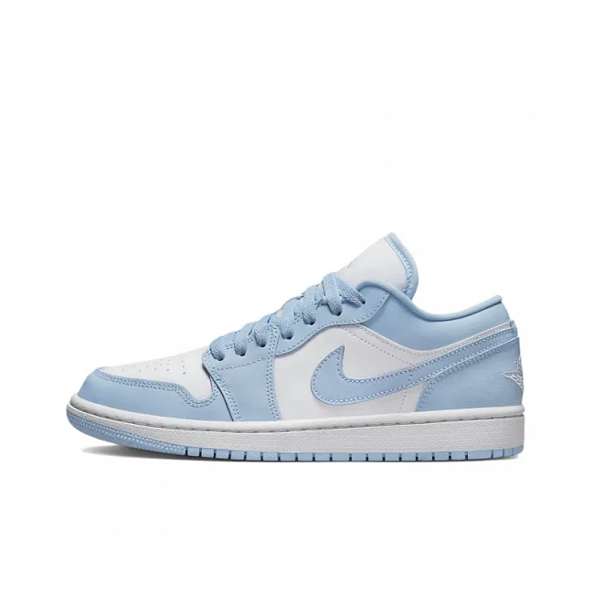 картинка Nike Air Jordan 1 Low WMNS "Aluminium" магазин Одежда+ являющийся официальным дистрибьютором в России 
