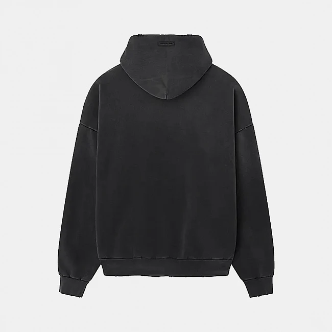 Fear of God Vintage Logo Hoodie Black