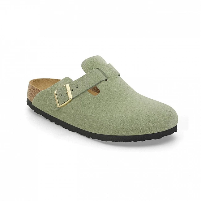 картинка Birkenstock Boston Soft Footbed Regular Fit магазин Одежда+ являющийся официальным дистрибьютором в России 