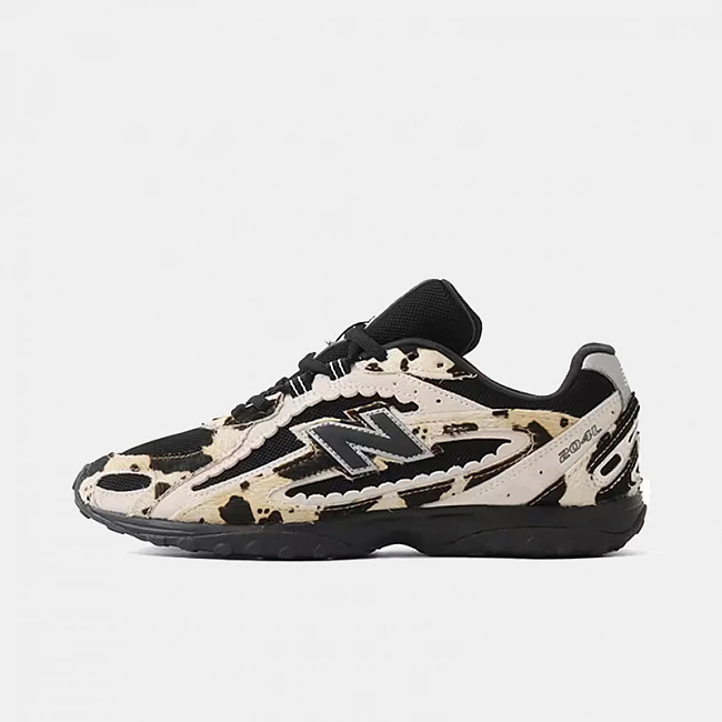 New Balance 204L Animal Print Black White