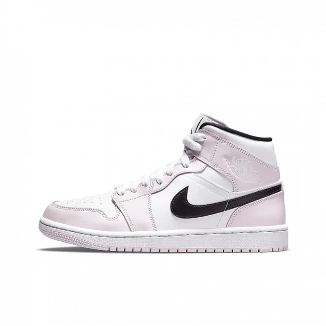 картинка Nike Air Jordan 1 Mid "Barely Rose" магазин Одежда+ являющийся официальным дистрибьютором в России 