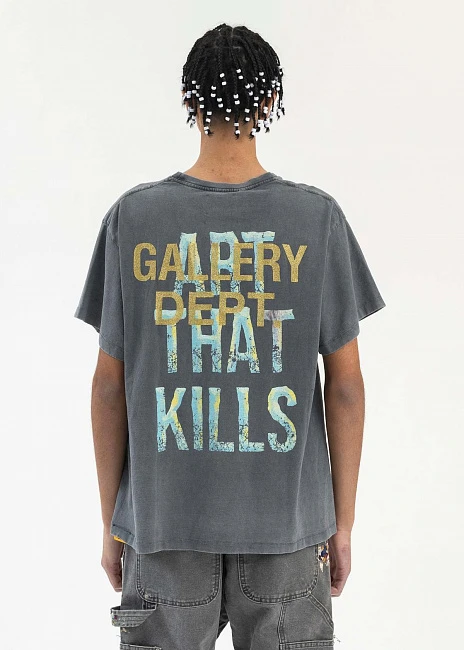 Gallery Dept. T-shirt Art That kiils Black