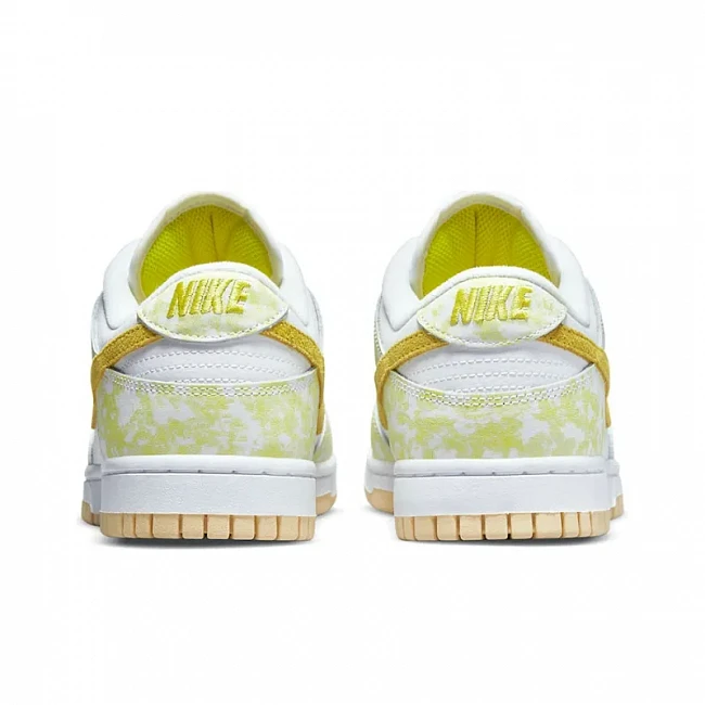 картинка Nike Dunk Low WMNS "Yellow Strike" магазин Одежда+ являющийся официальным дистрибьютором в России 