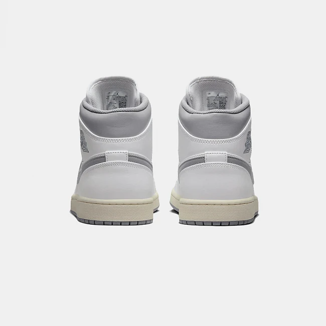 картинка Nike Air Jordan 1 Mid Neutral Grey магазин Одежда+ являющийся официальным дистрибьютором в России 