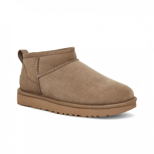 картинка UGG Classic Ultra Mini Antilope магазин Одежда+ являющийся официальным дистрибьютором в России 