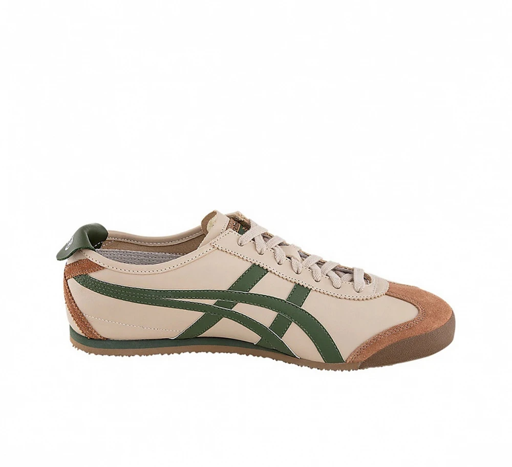 картинка Onitsuka Tiger Mexico 66 “Beige/grass green” от магазина Одежда+